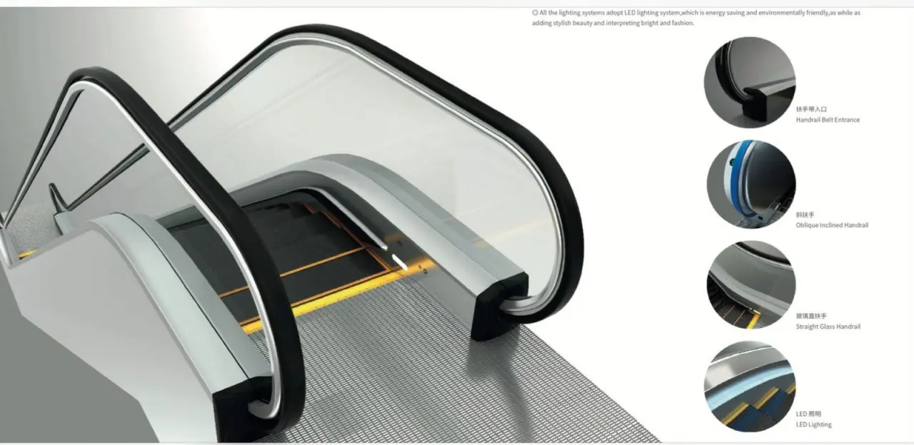 Supply and installation of escalators and walkers